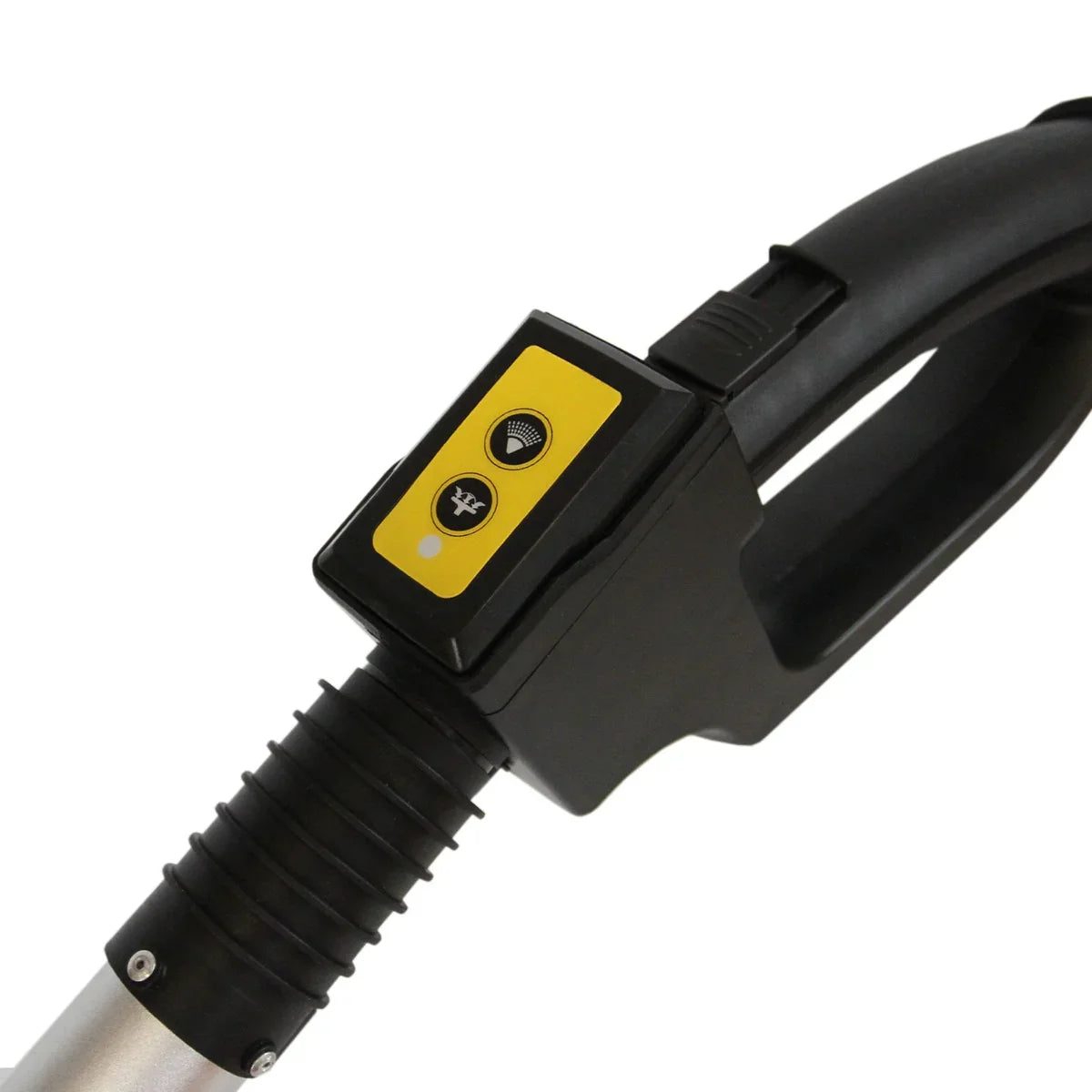 MAXBLAST Wet and Dry Vacuum Cleaner 20 L featuring a black handle with yellow control buttons for easy operation and versatility