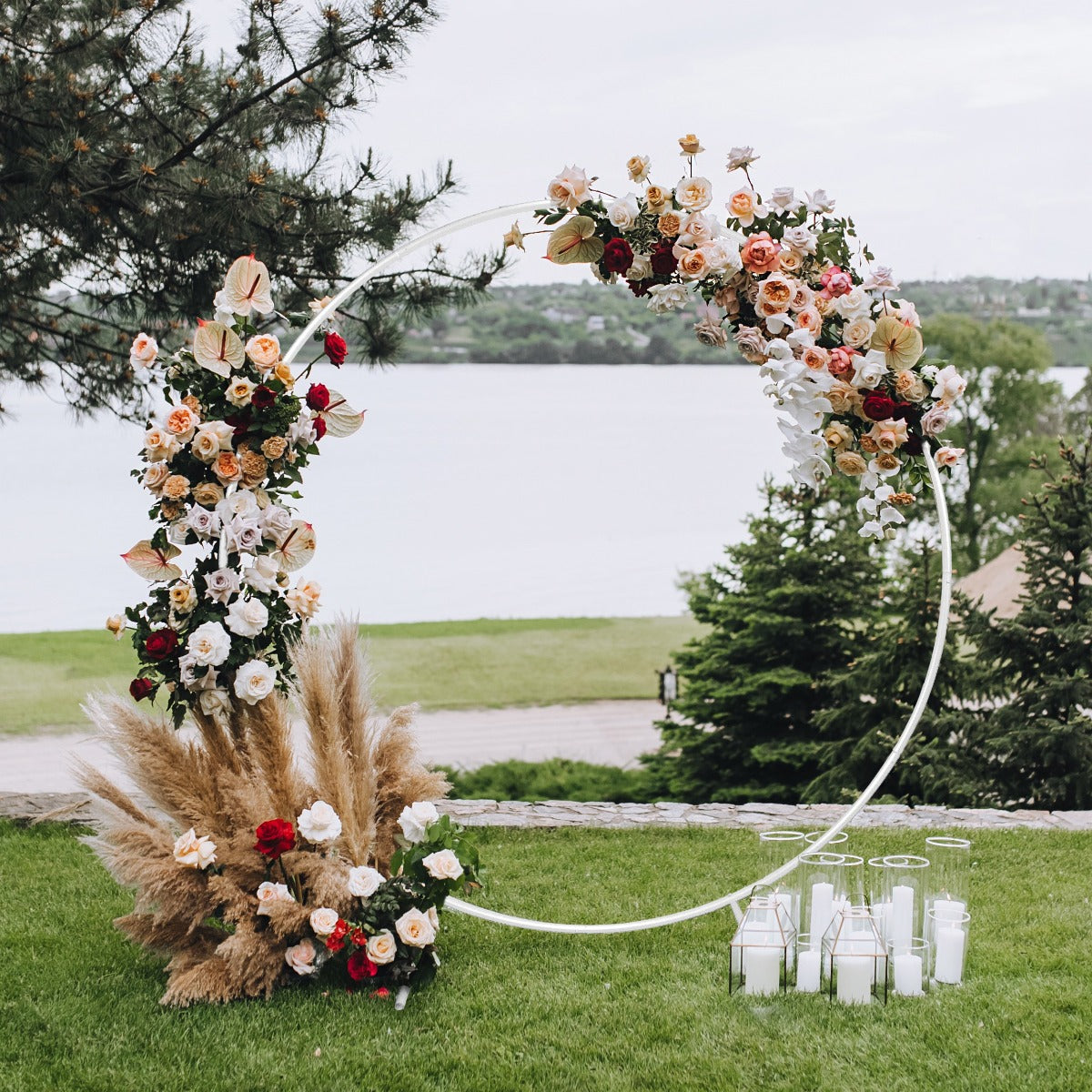 Wedding Moongate 200cm - White