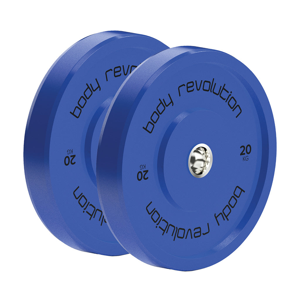 Body Revolution 100kg Bundle Olympic Coloured Bumper Plates