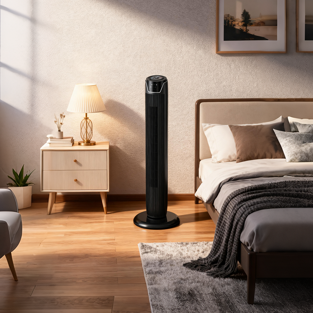 36 Inch Tower Fan – 3 Speed with Remote