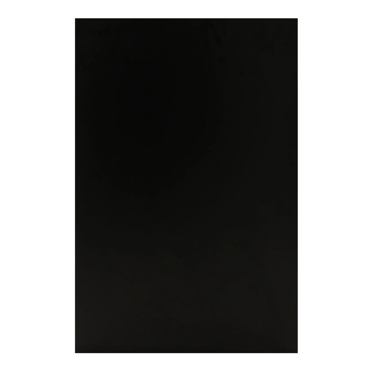 Sleek black Selene LED shop counter set with smooth finish, featuring a modern design ideal for retail displays and promotions
