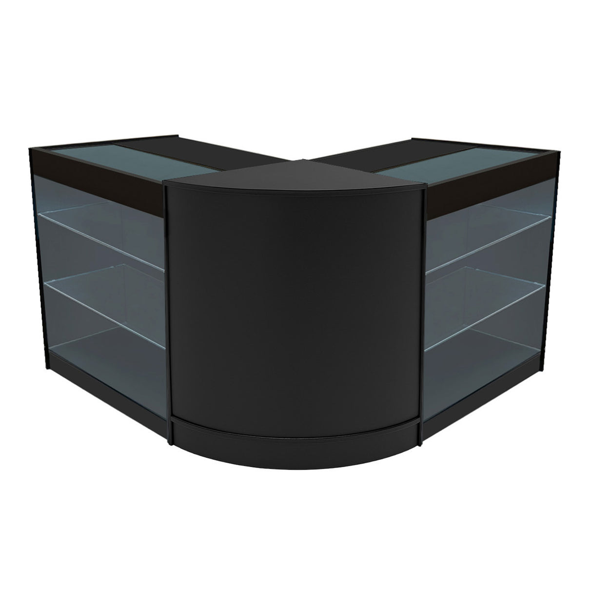 Helios LED Shop Counter Set CM60 & 2 x K900 - Black