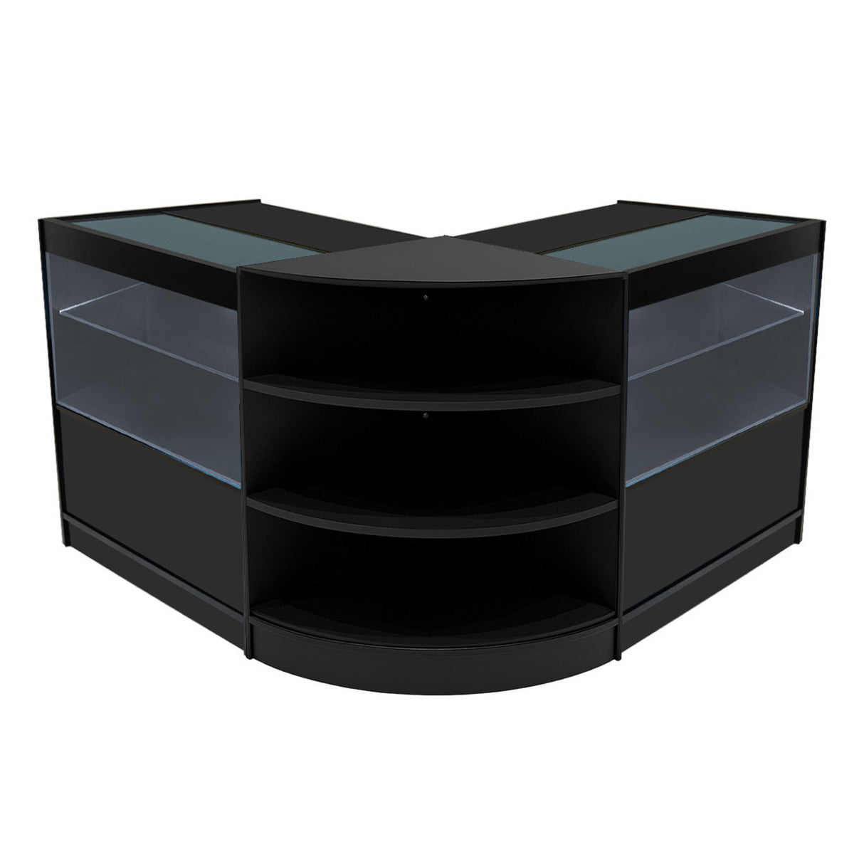 Andromeda LED Shop Counter Set LM60 & 2 x C900 - Black