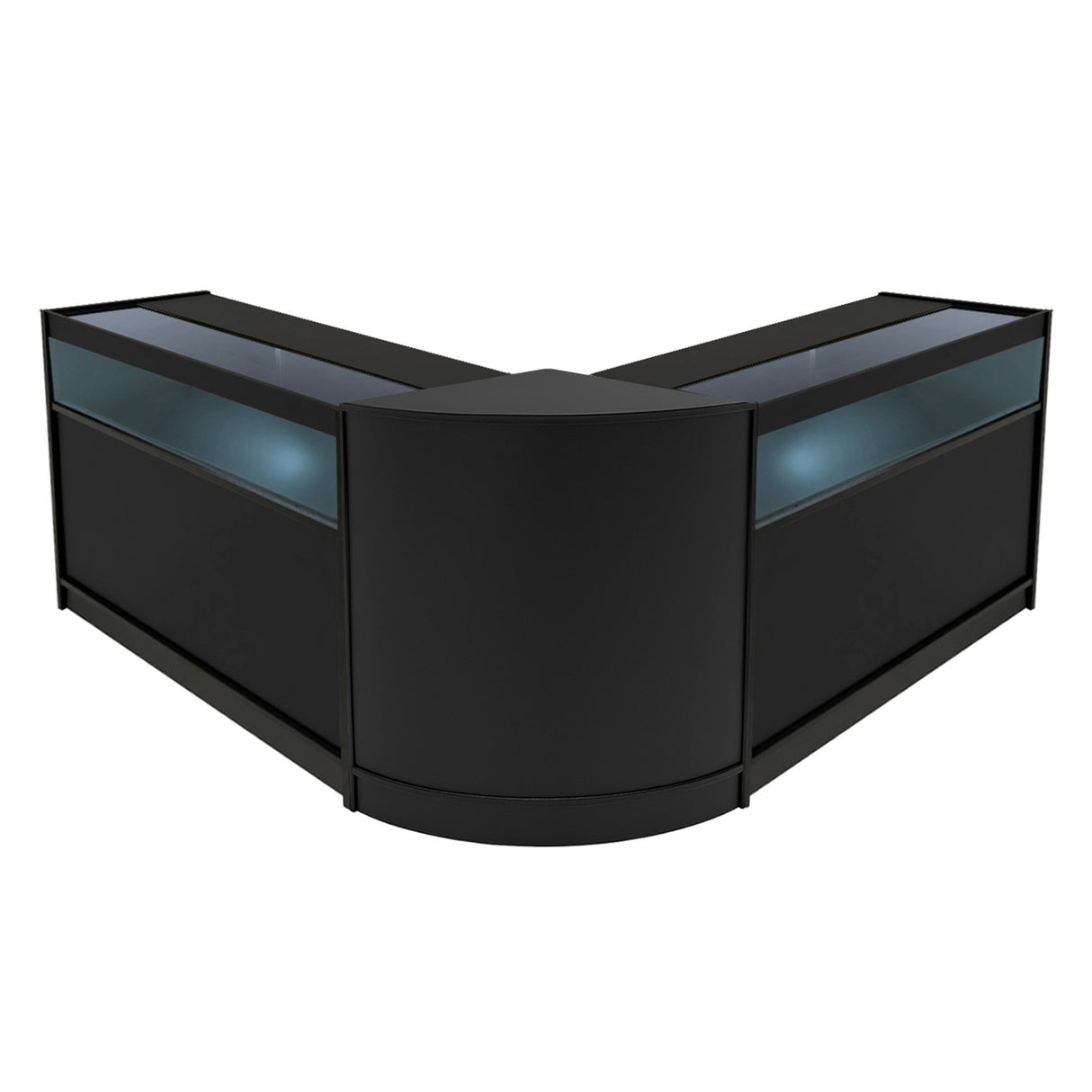 Iris LED Shop Counter Set CM60 & 2 x B1200 - Black