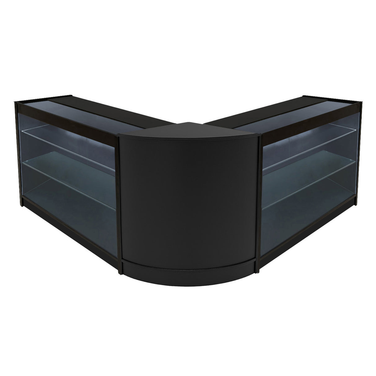Helios LED Shop Counter Set CM60 & 2 x K1500 - Black