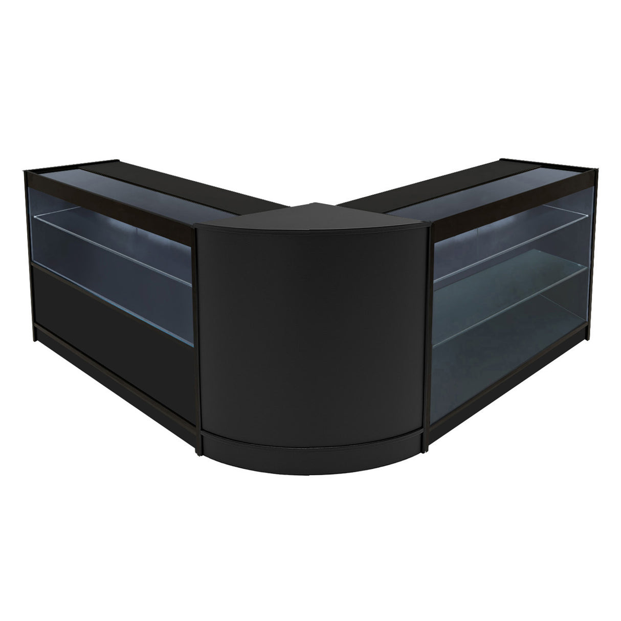 Hera LED Shop Counter Set K1200, C1200 & CM60 - Black