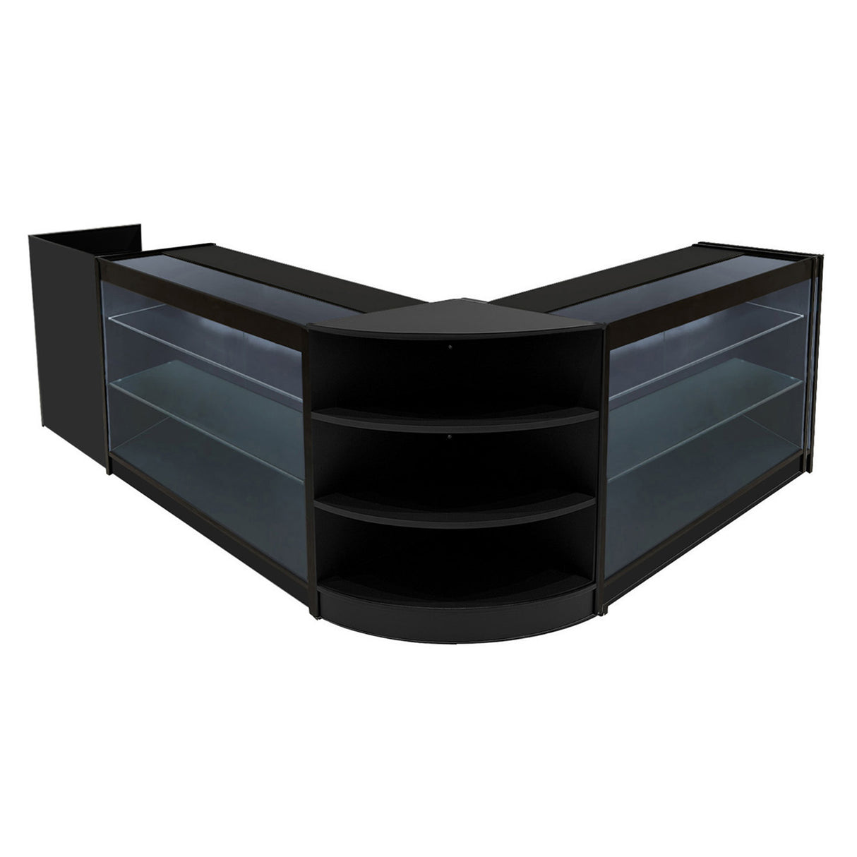 Astro LED Shop Counter Set LM60, TB60 & 2 x K1200 - Black
