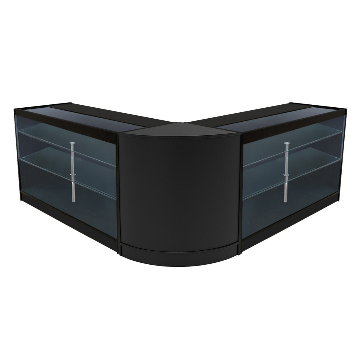 Helios LED Shop Counter Set CM60 & 2 x K1500 - Black