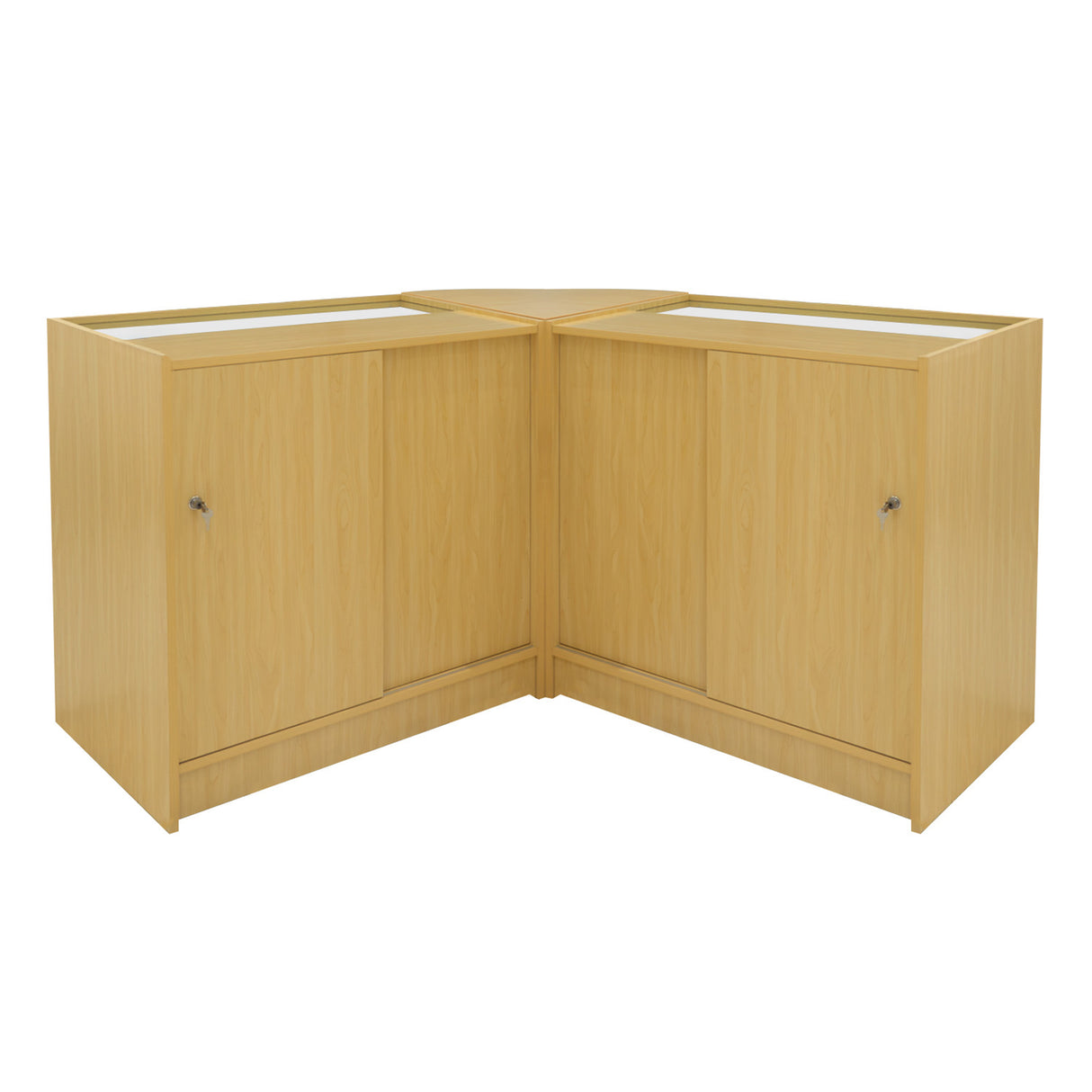 Iris LED Shop Counter Set CM60 & 2 x B900 - Maple