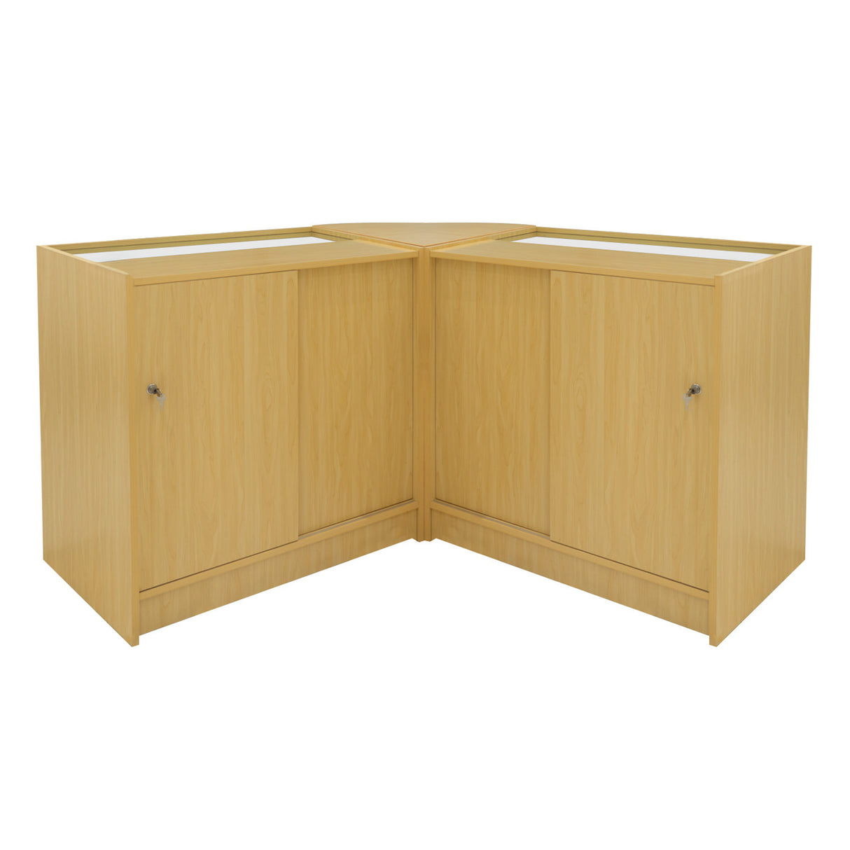 Helios LED Shop Counter Set CM60 & 2 x K900 - Maple