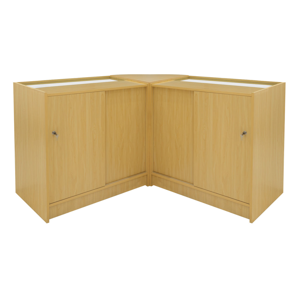 Andromeda LED Shop Counter Set LM60 & 2 x C900 - Maple