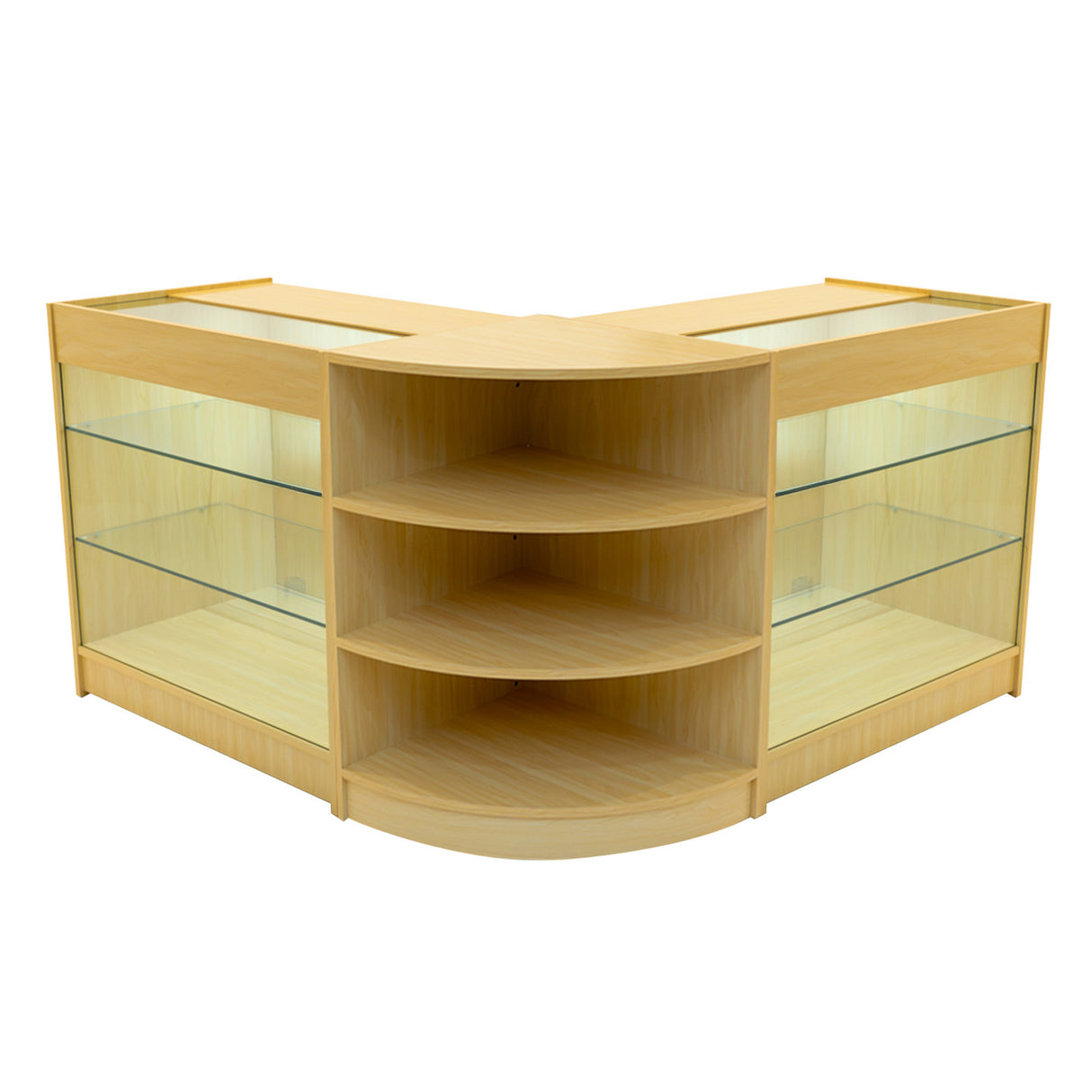 Apollo LED Shop Counter Set LM60 & 2 x K900 - Maple