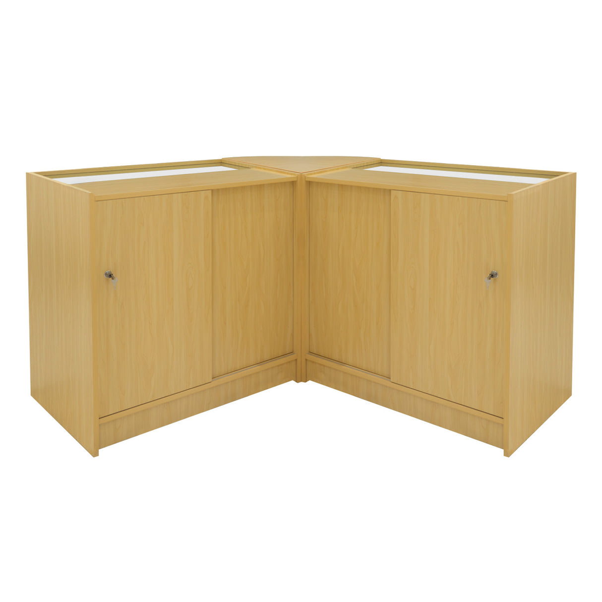 Apollo LED Shop Counter Set LM60 & 2 x K900 - Maple