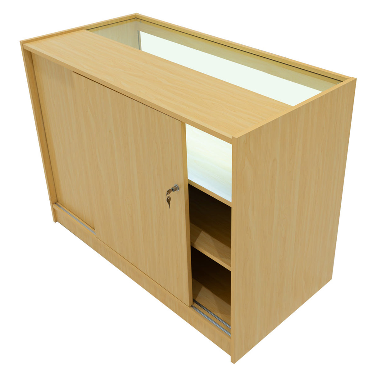Adonis LED Shop Counter Set B1200, C1200 & CM60 - Maple