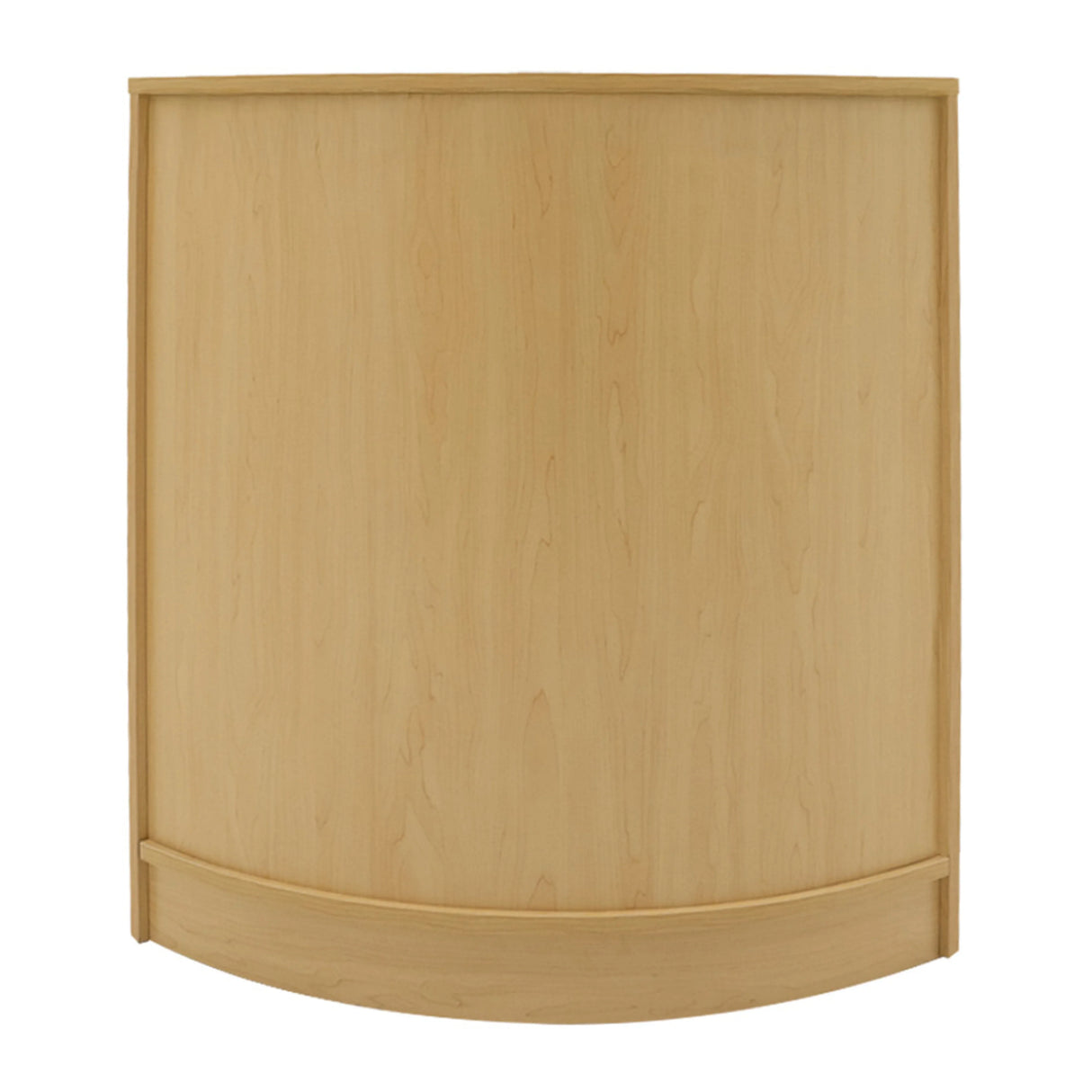 Curved maple countertop with a smooth finish, designed for the Gravity LED Shop Counter Set B1200, C1200, TB60 & CM60