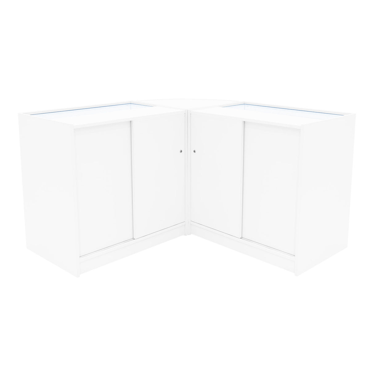 Selene LED Shop Counter Set CM60 & 2 x C900 - White