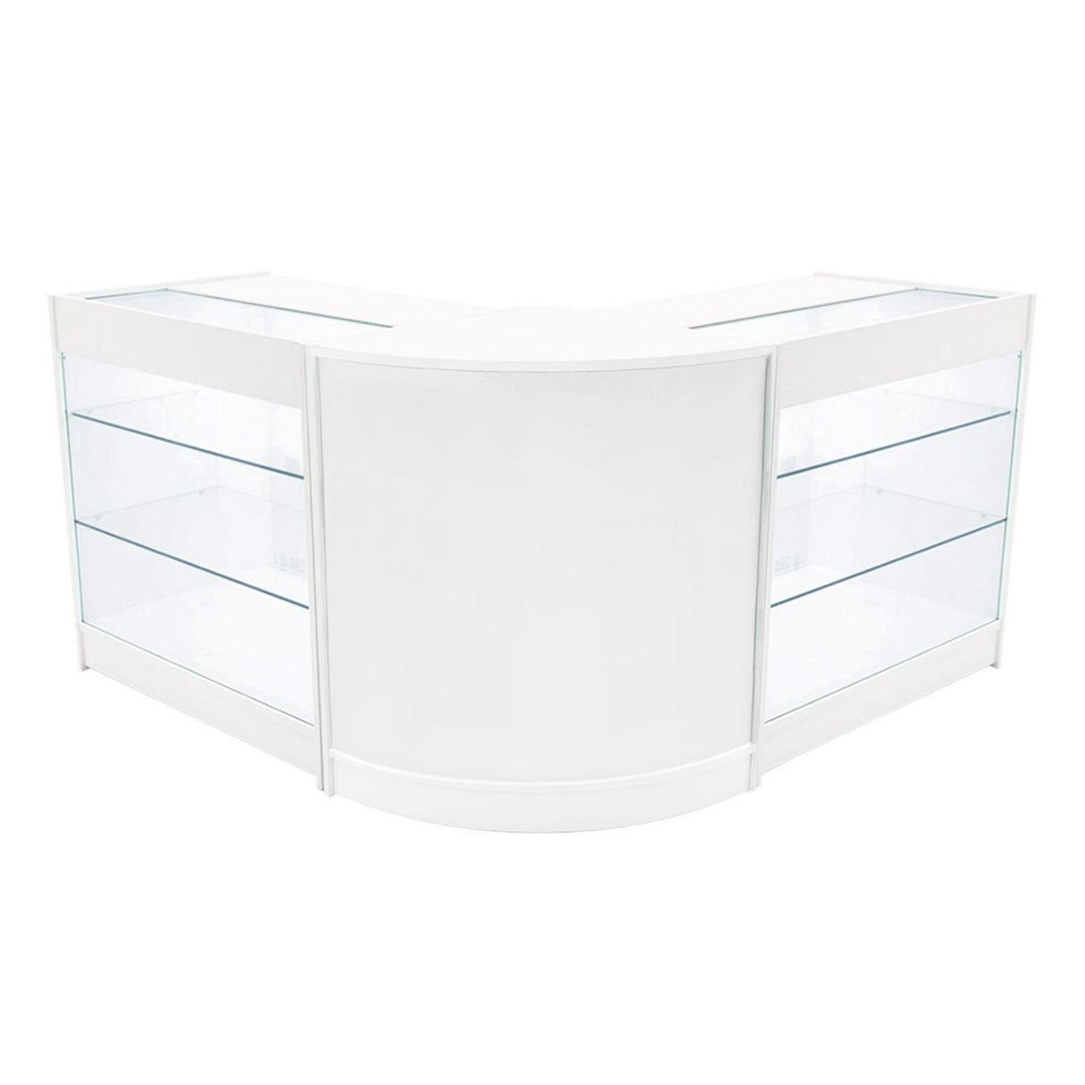 Helios LED Shop Counter Set CM60 & 2 x K900 - White