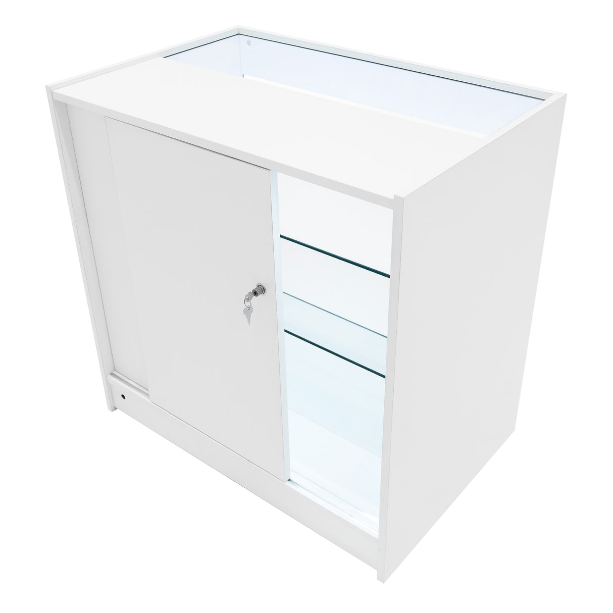 Helios LED Shop Counter Set CM60 & 2 x K900 - White