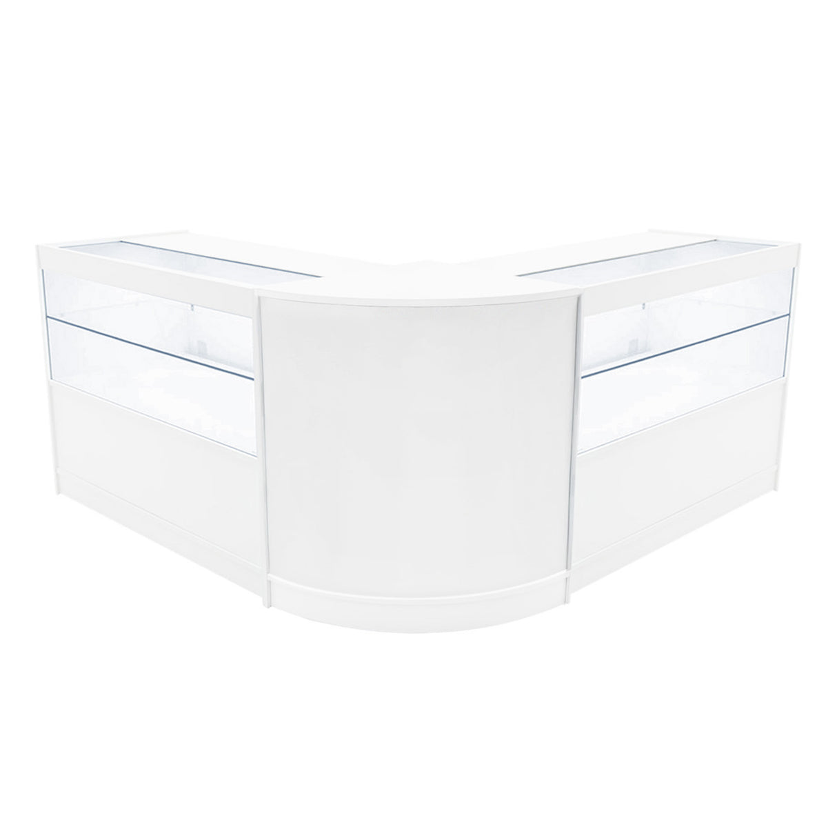 Selene LED Shop Counter Set CM60 & 2 x C1200 - White