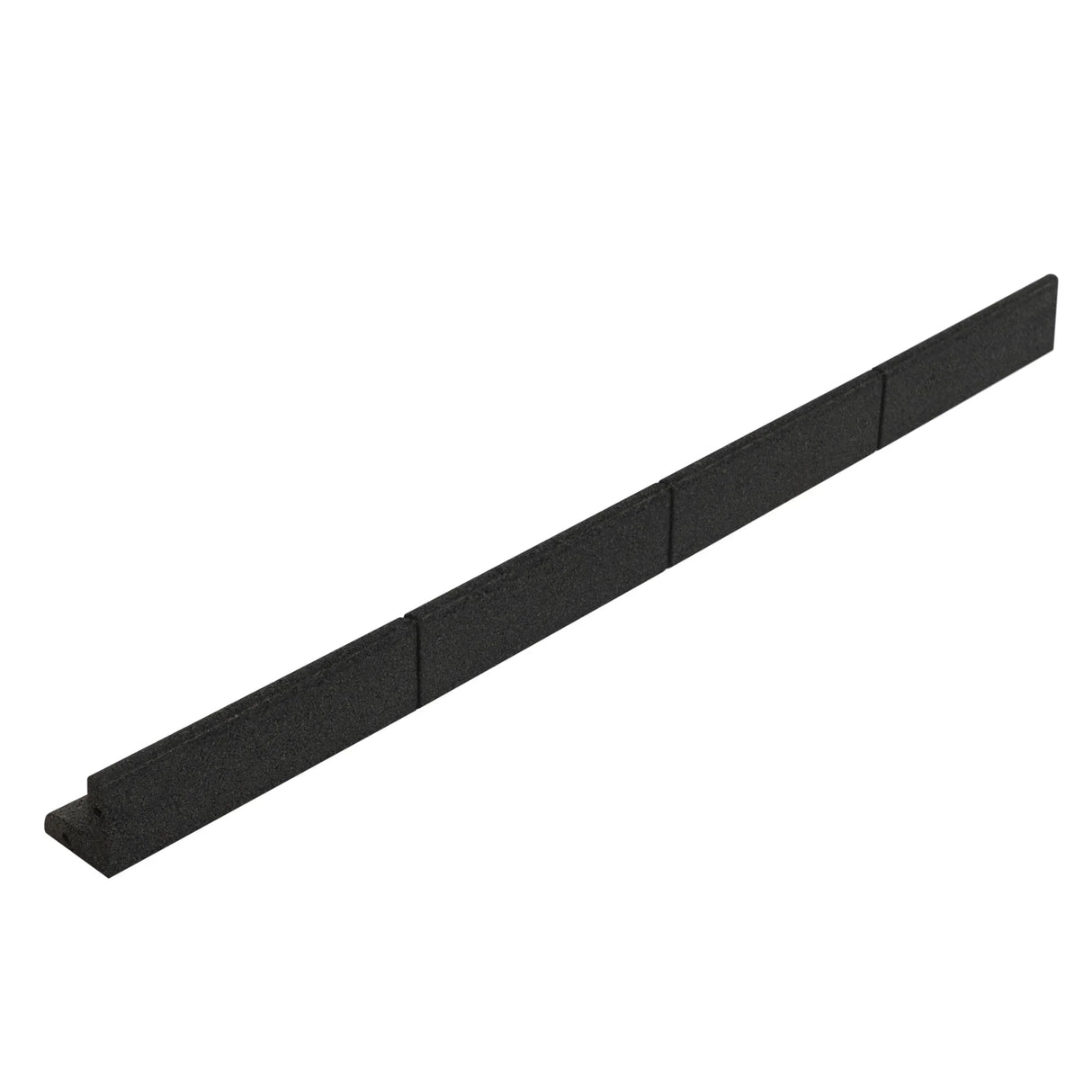 Flexible Lawn Edging 12 x 1.2m With Mallet - Black