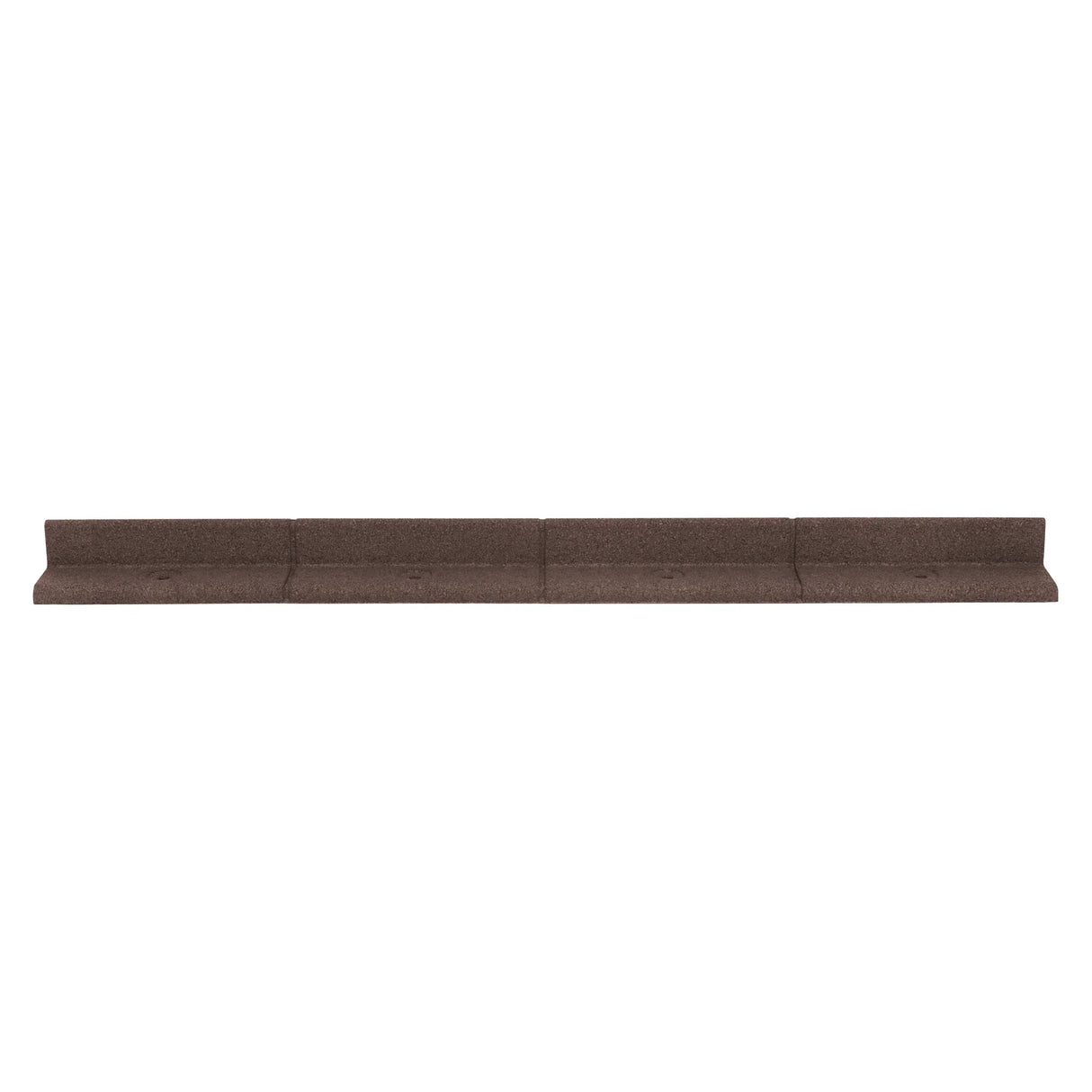 Flexible Lawn Edging 30 x 1.2m With Mallet - Brown