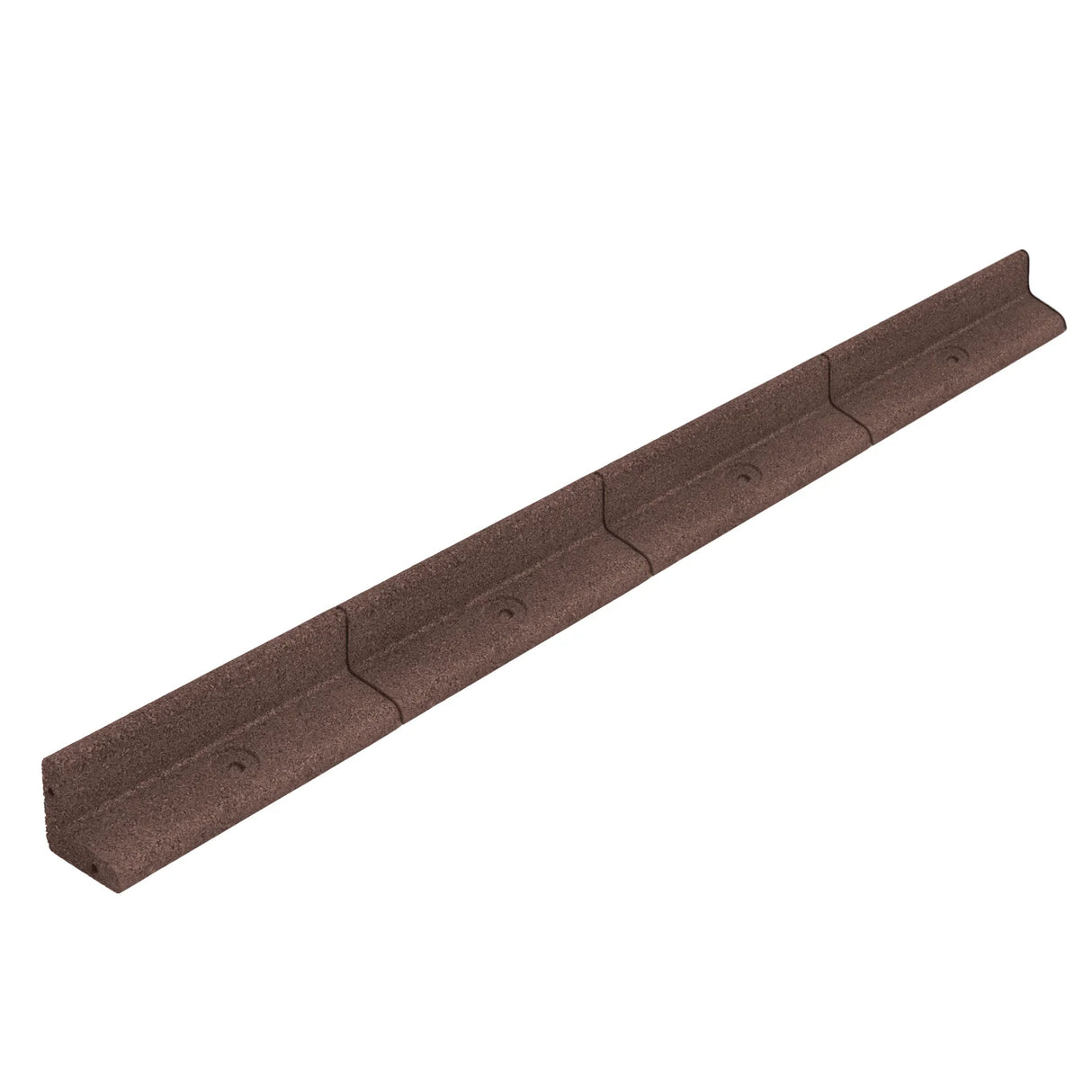 Flexible Lawn Edging 36 x 1.2m With Mallet - Brown