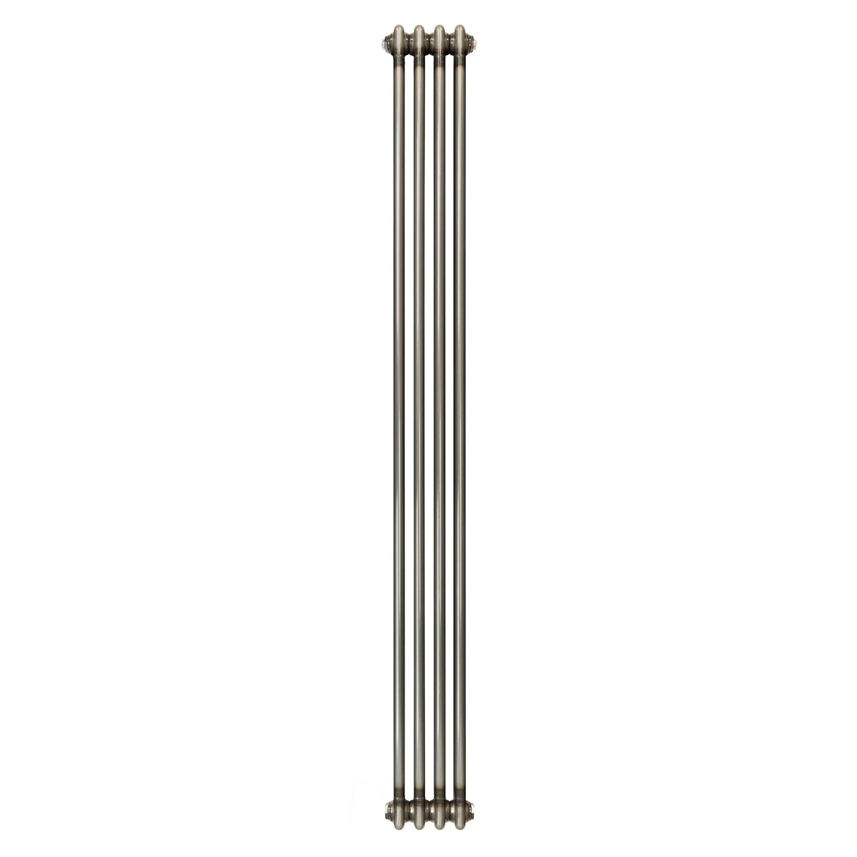 Traditional 2 Column Radiator - 1800 x 200mm - Raw Metal