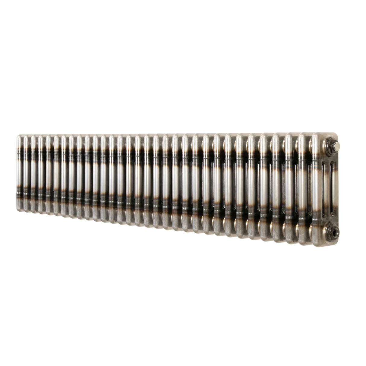 Traditional 3 Column Radiator - 300 x 1460mm - Raw Metal