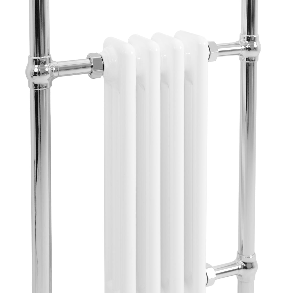 Traditional Heated Towel Rail Radiator – 950mm x 480mm – White