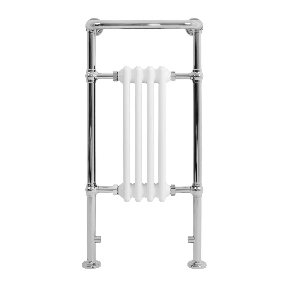 Traditional Heated Towel Rail Radiator – 950mm x 480mm – White