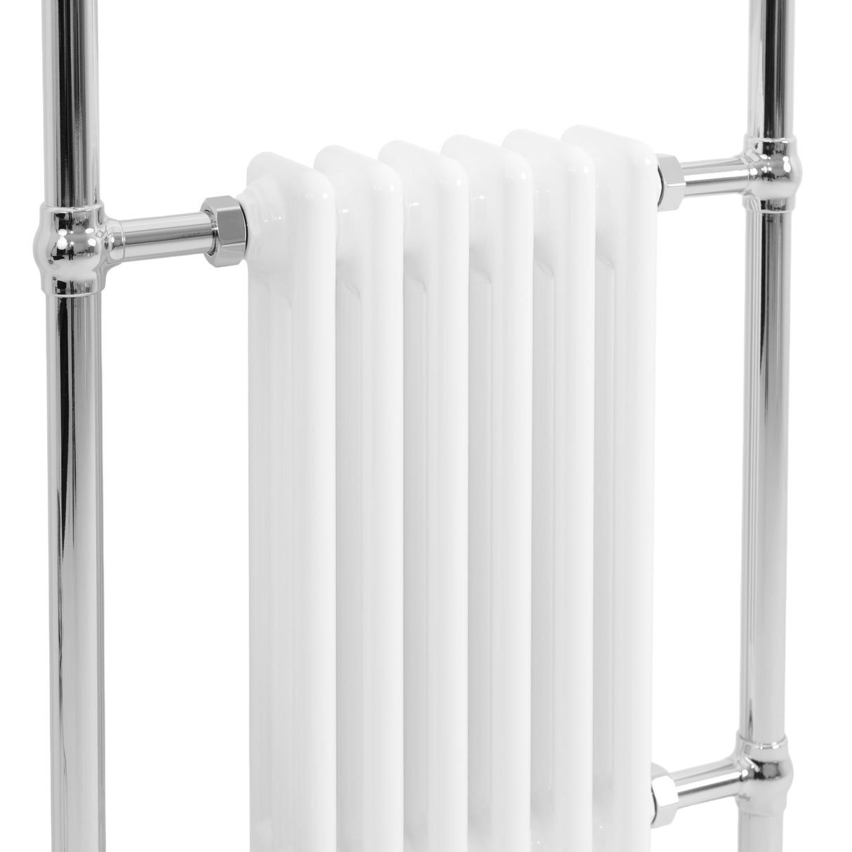Traditional Heated Towel Rail Radiator – 950mm x 570mm – White