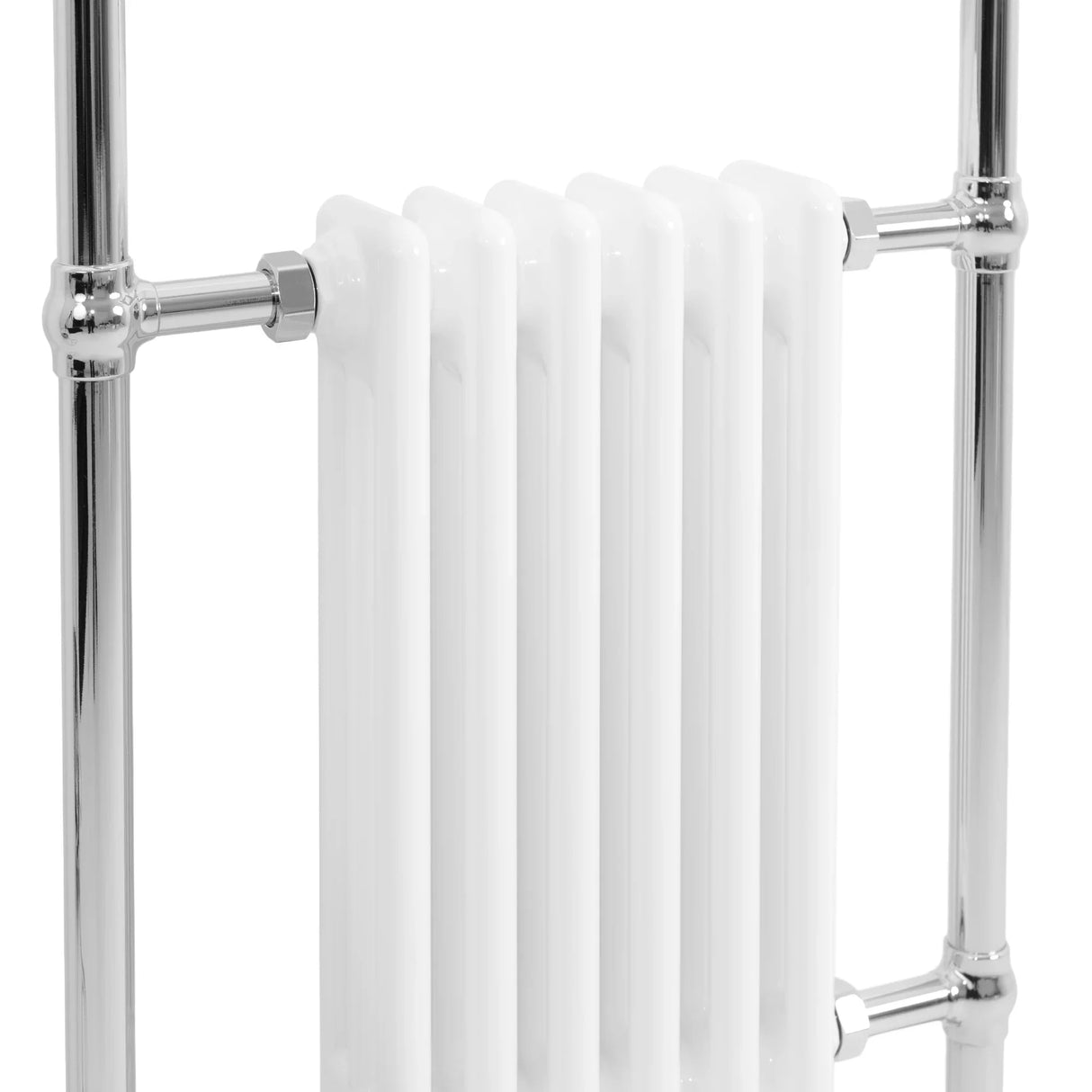 Traditional Heated Towel Rail Radiator – 950mm x 570mm – White