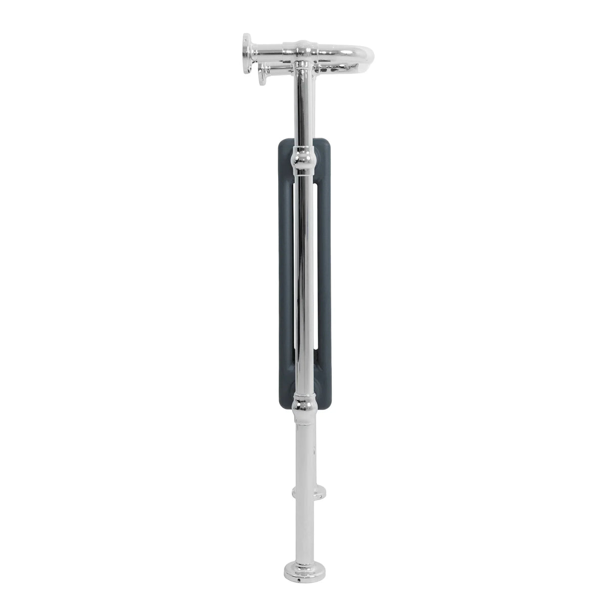 Traditional Heated Towel Rail Radiator – 950mm x 660mm – Anthracite Grey