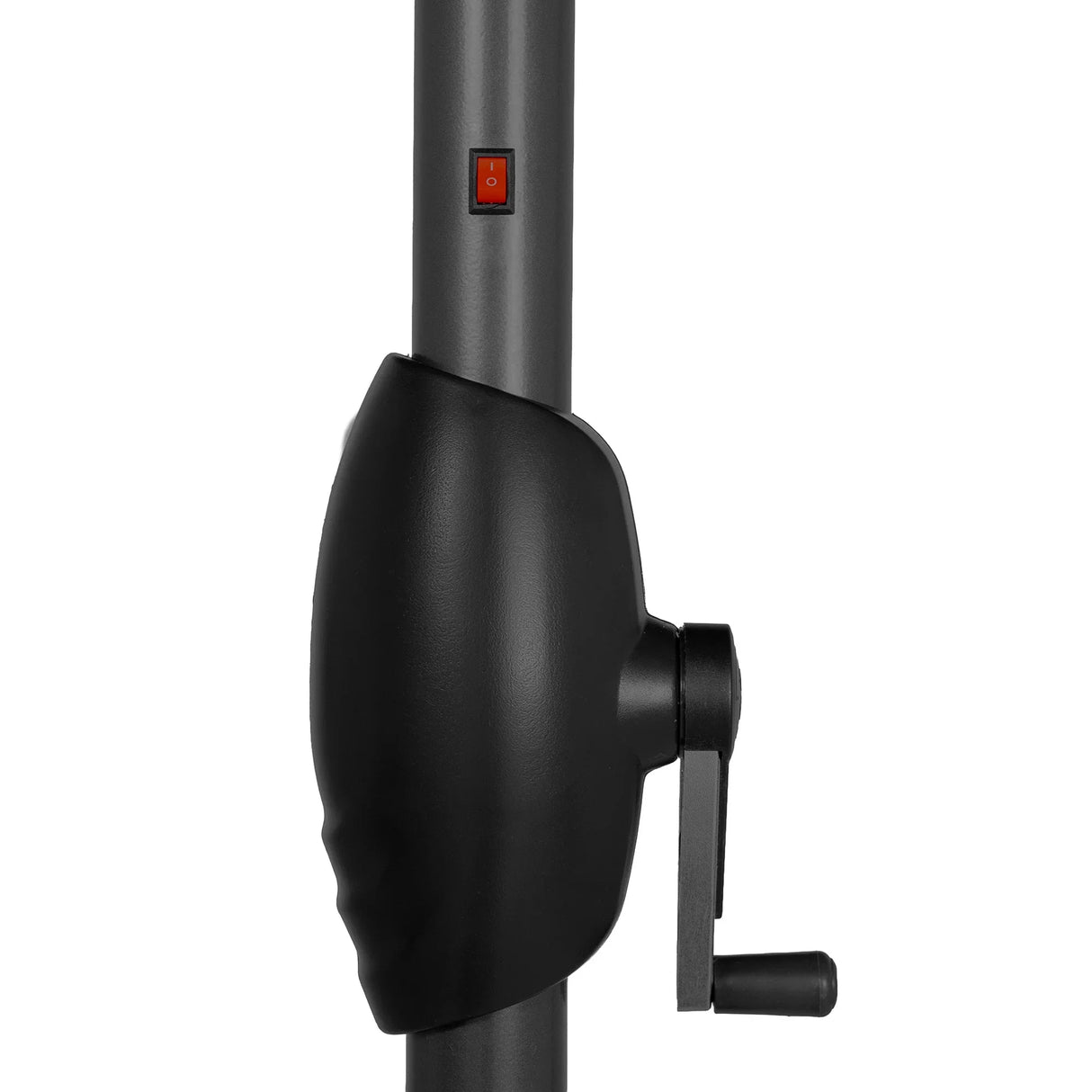 LED Tilt Parasol 2.7m With Tilt Base – Cream