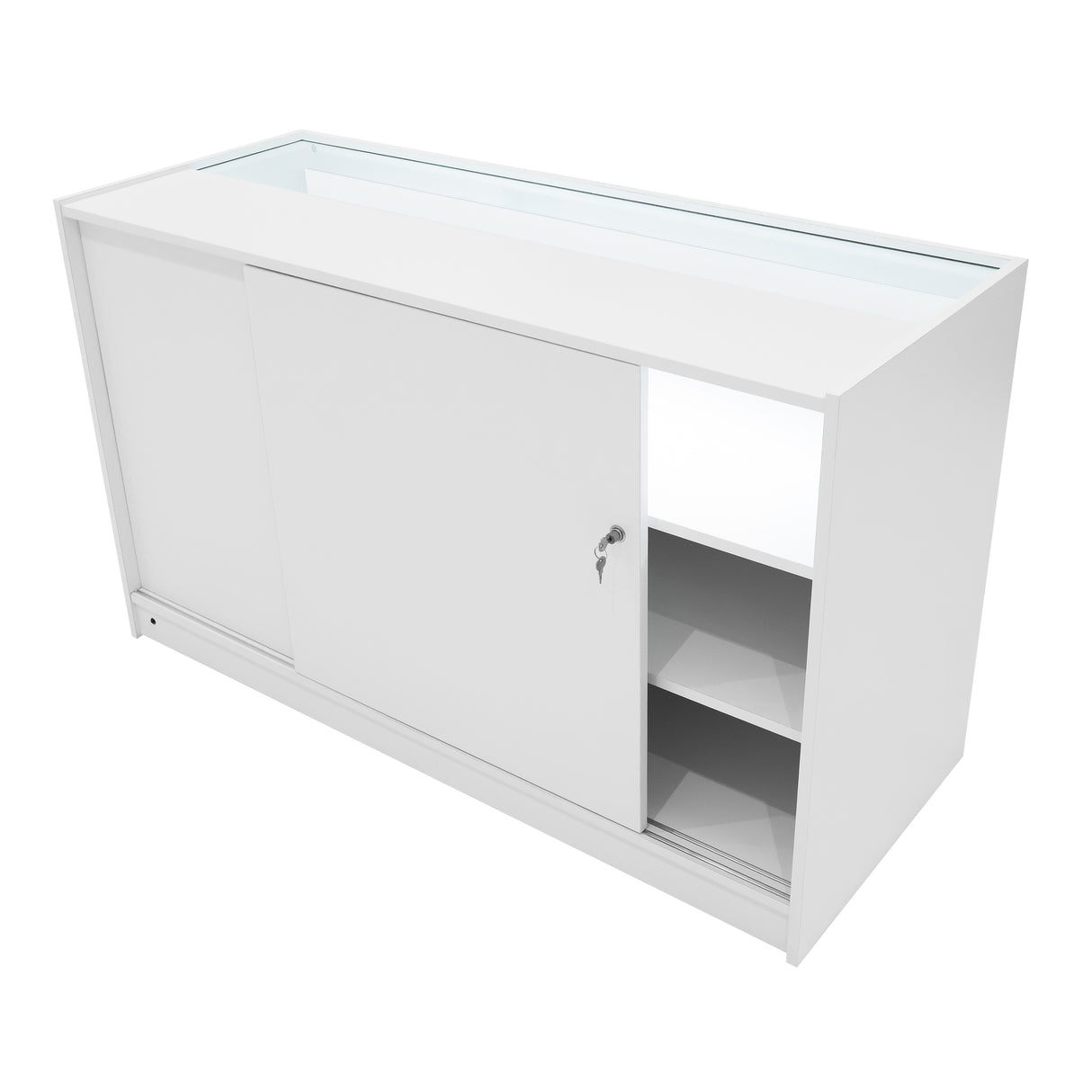 LED Retail Shop Counter B1500 - White
