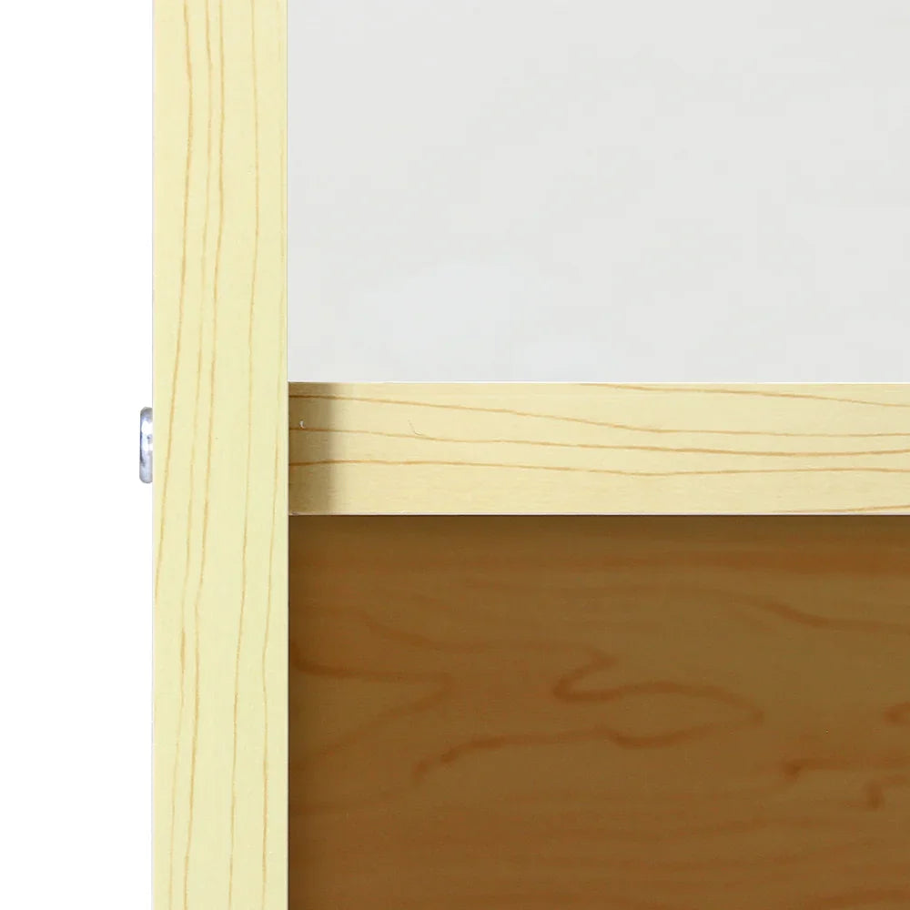 C1200 Shop Counter in maple wood featuring a smooth finish, light color, and sleek design, ideal for retail displays and organization