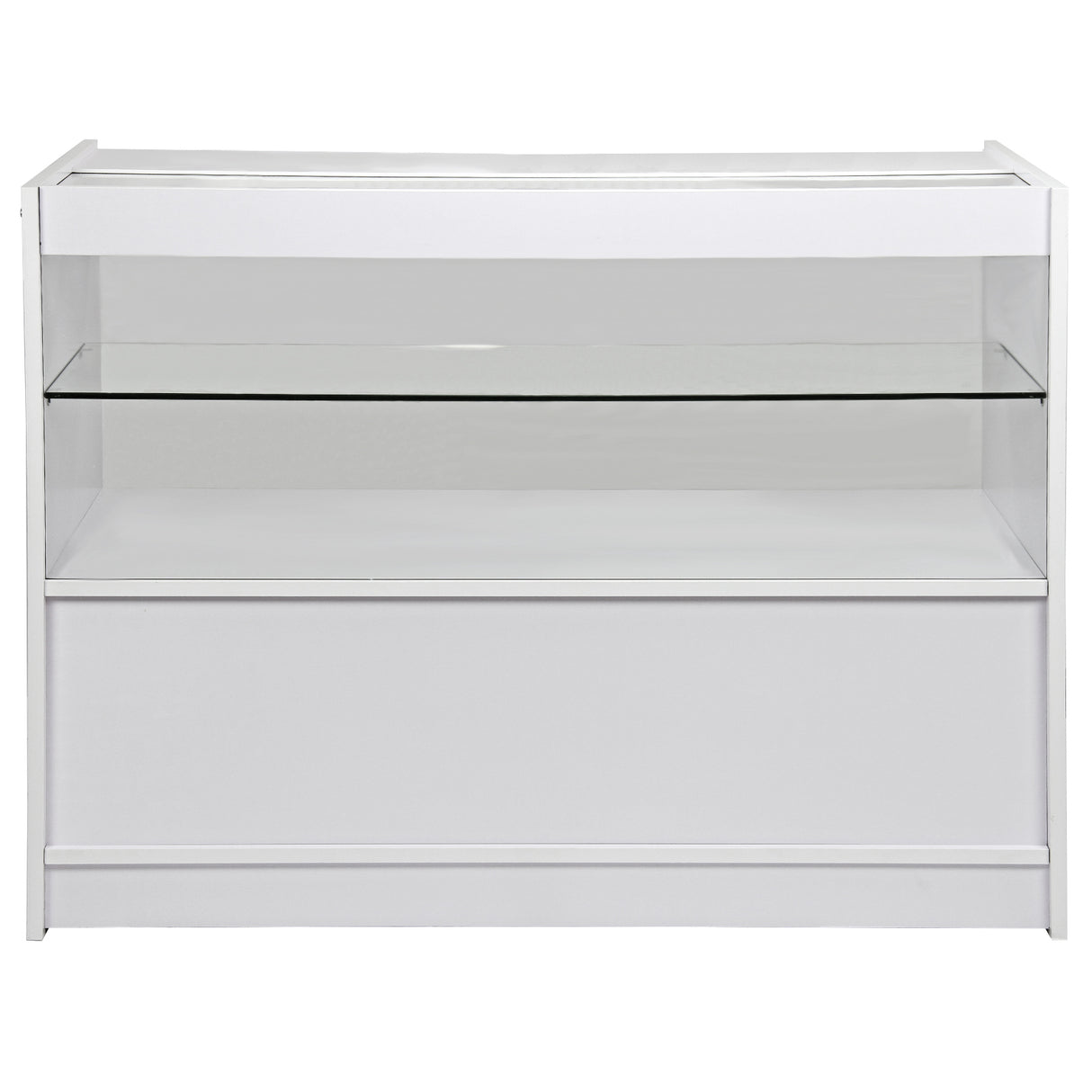 C1200 Retail Shop Counter - Brilliant White