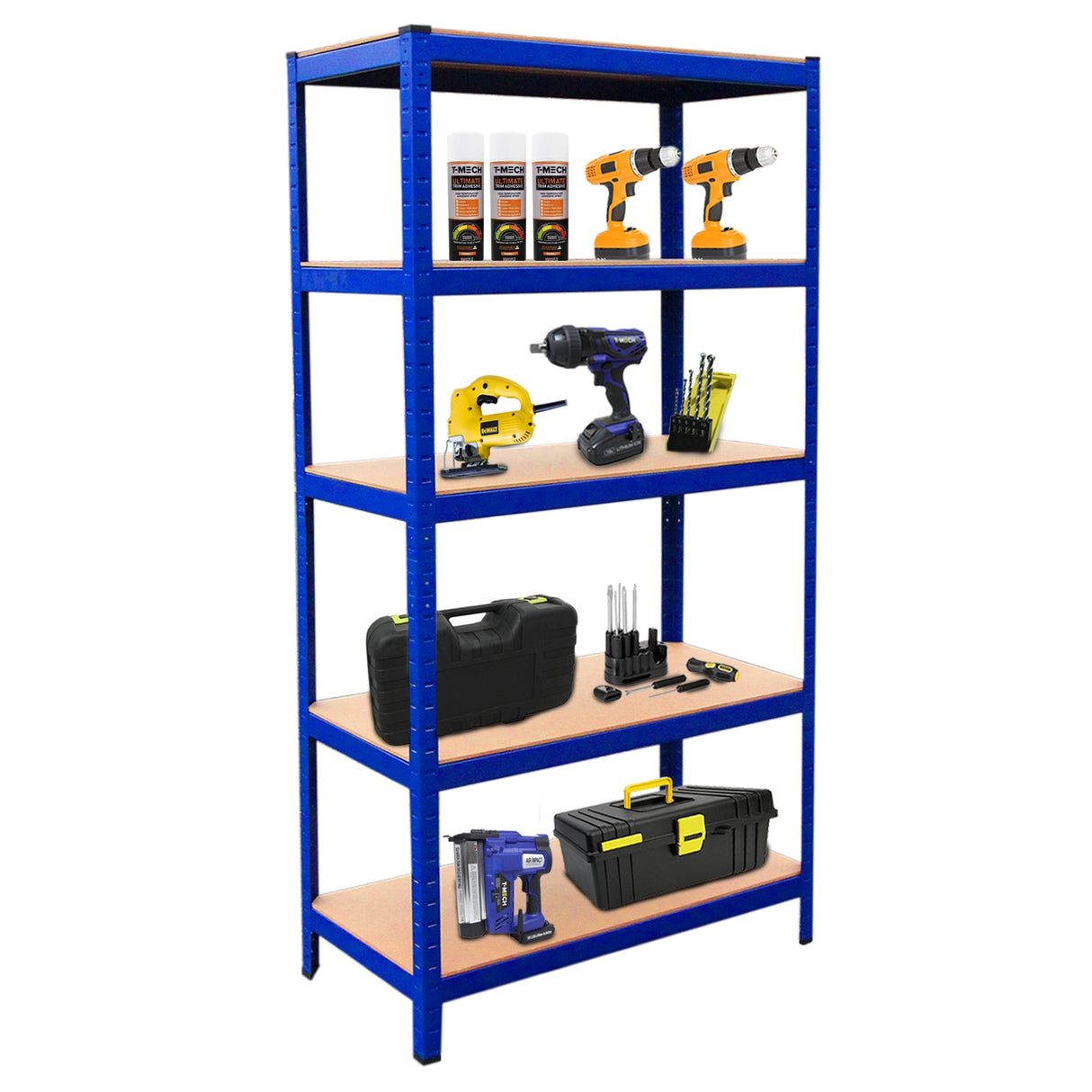 4 x T-Rax 90 x 45 x 180cm Racks & Workbench
