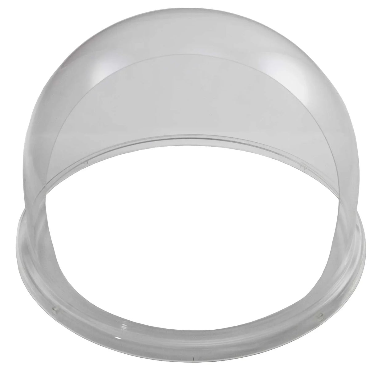 Clear protective dome for KuKoo candy floss machine, featuring a smooth, rounded shape and durable plastic material for safety and hygiene
