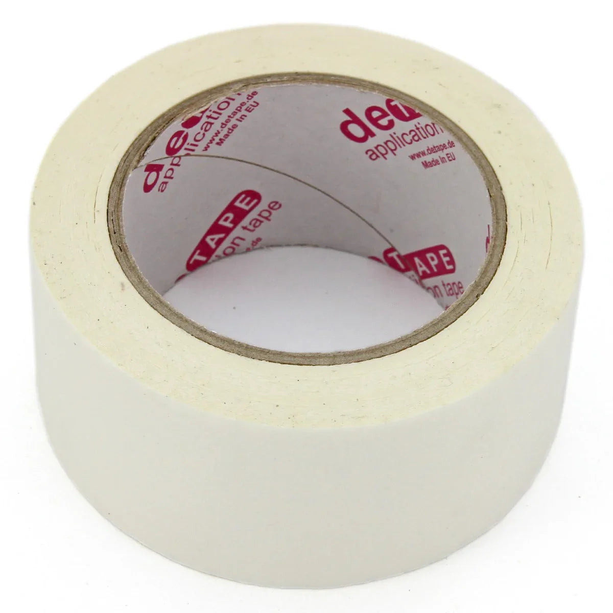 White application tape roll for vinyl cutting, featuring a smooth texture and strong adhesive for precise weeding and transfer