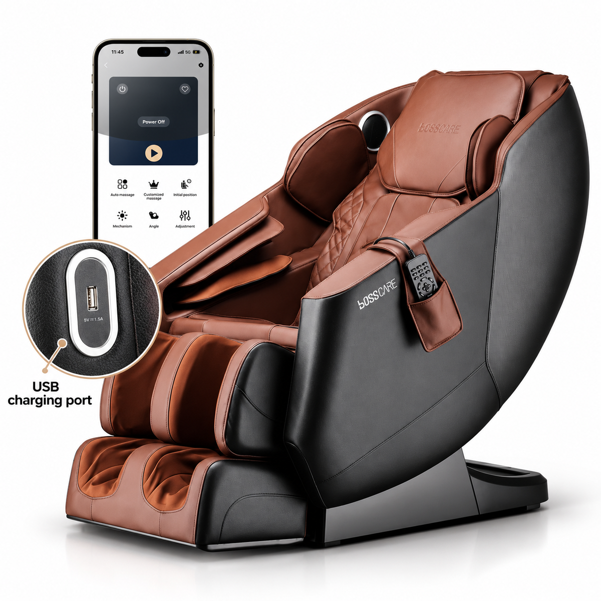 Full Body Massage Chair with Heating-Zero Gravity