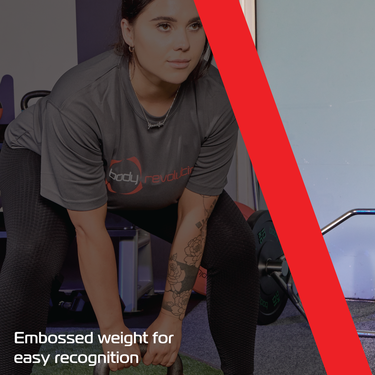 Body Revolution 2 kg Cast Iron Kettlebells