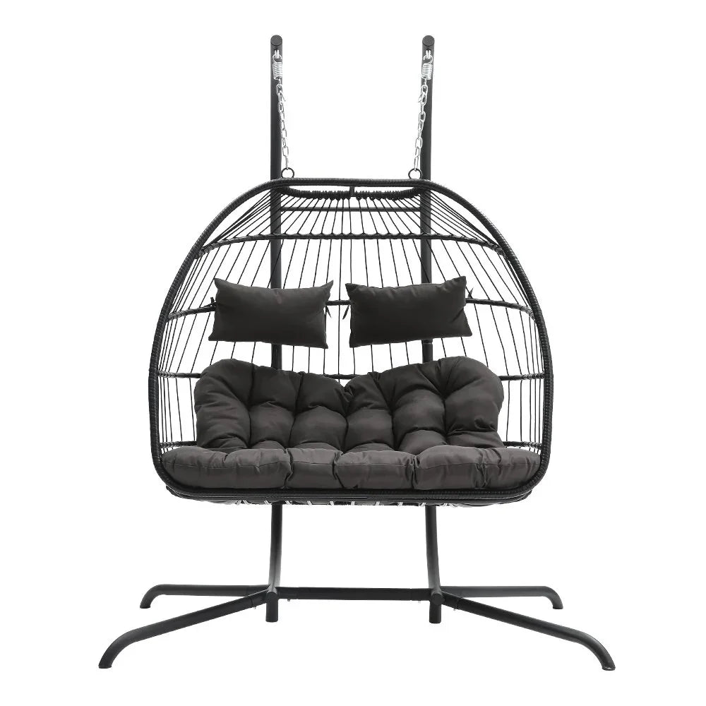 Hanging 2-Seater Egg Chair