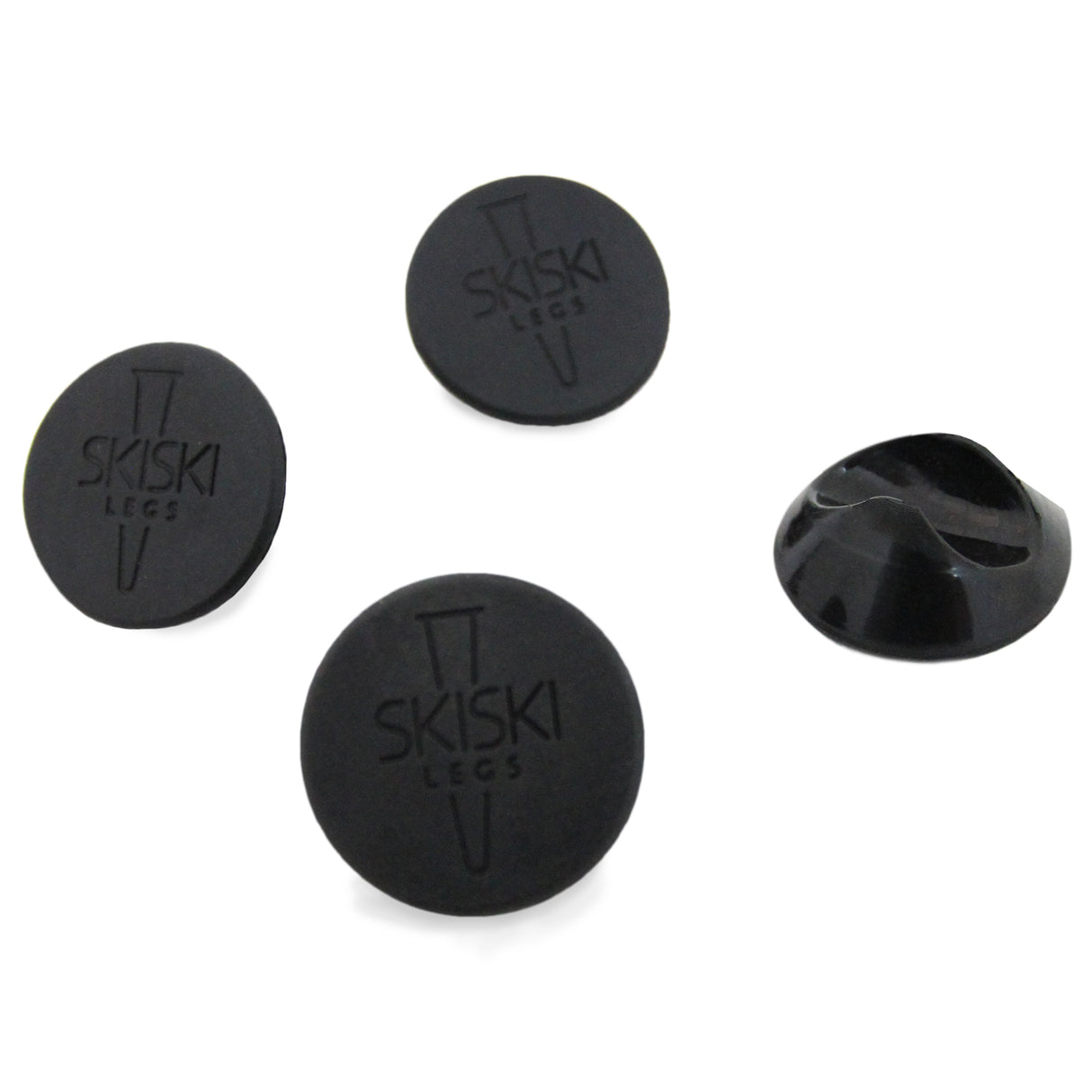 4 x 28" Hairpin Legs - 3 Prong - 12mm - Black