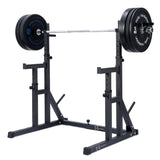 Home Gym Bundle 1 - Squat Rack and Flat Weight Bench Set - Body Revolution