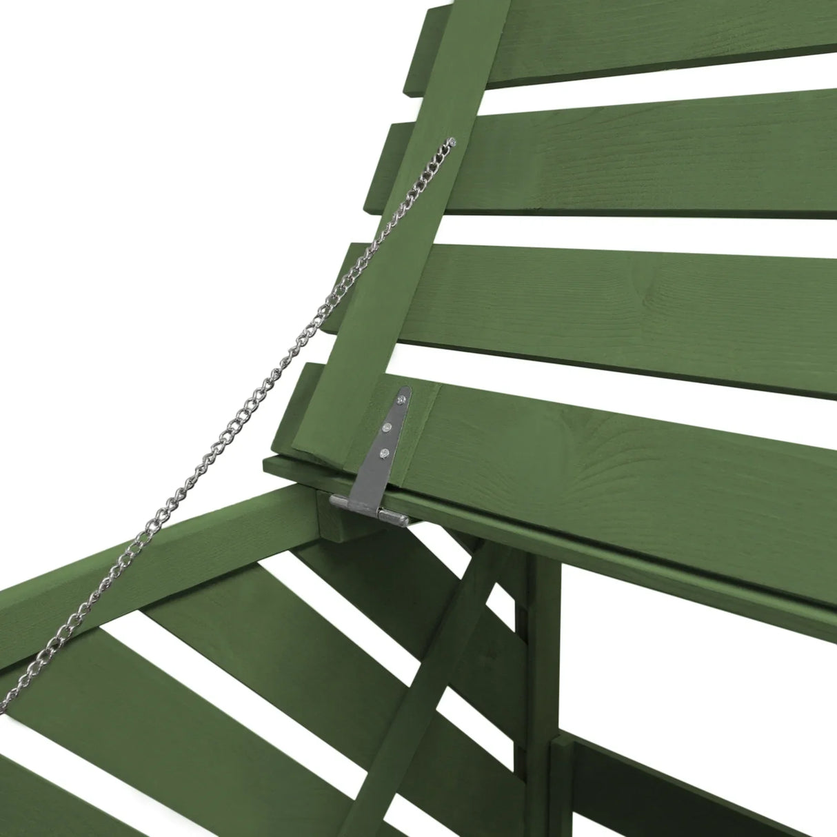 Sage green double wheelie bin storage with slatted wood design and sturdy metal hinges, ideal for outdoor waste management solutions