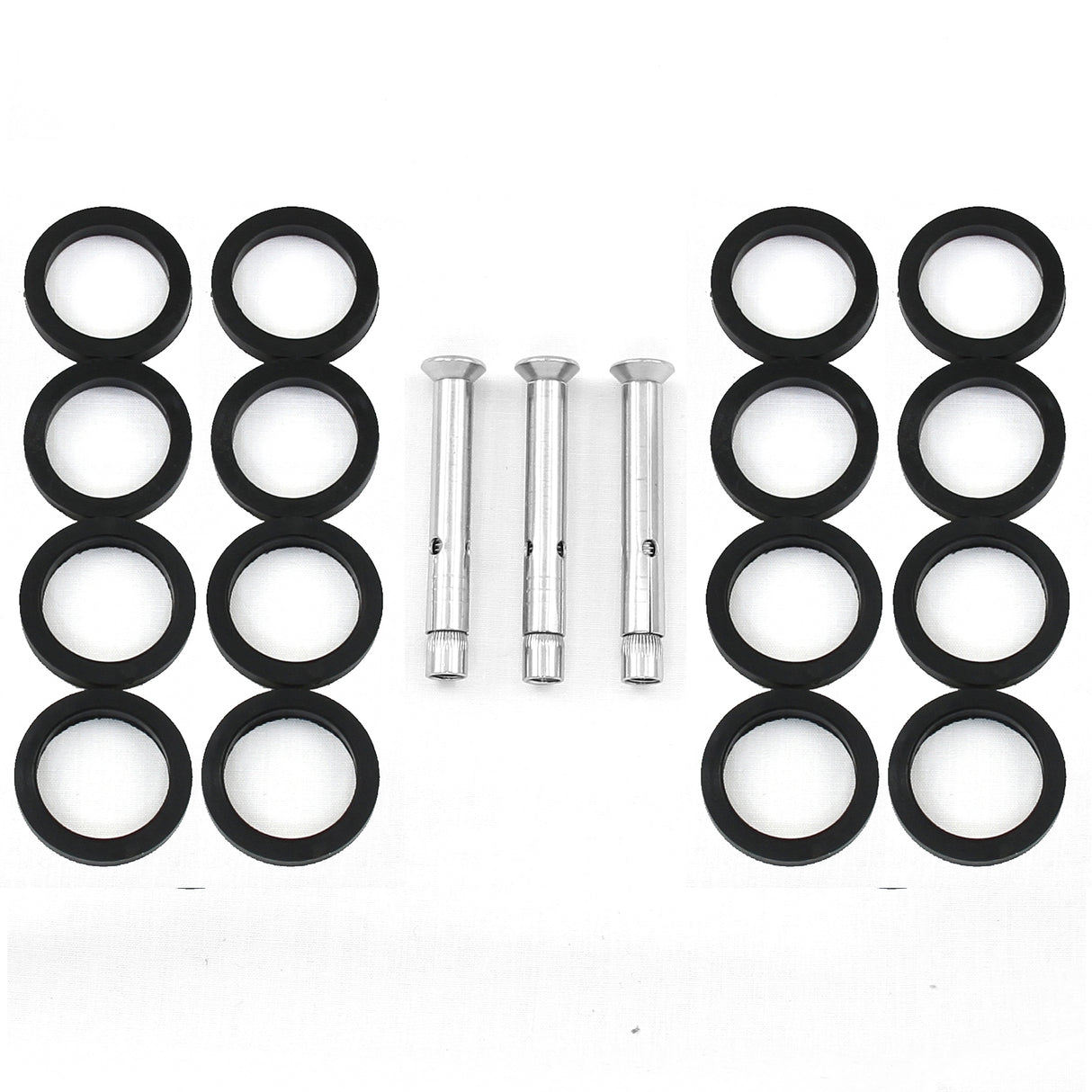 MonsterShop Stainless Steel Balustrade, Mid Post, 110cm H