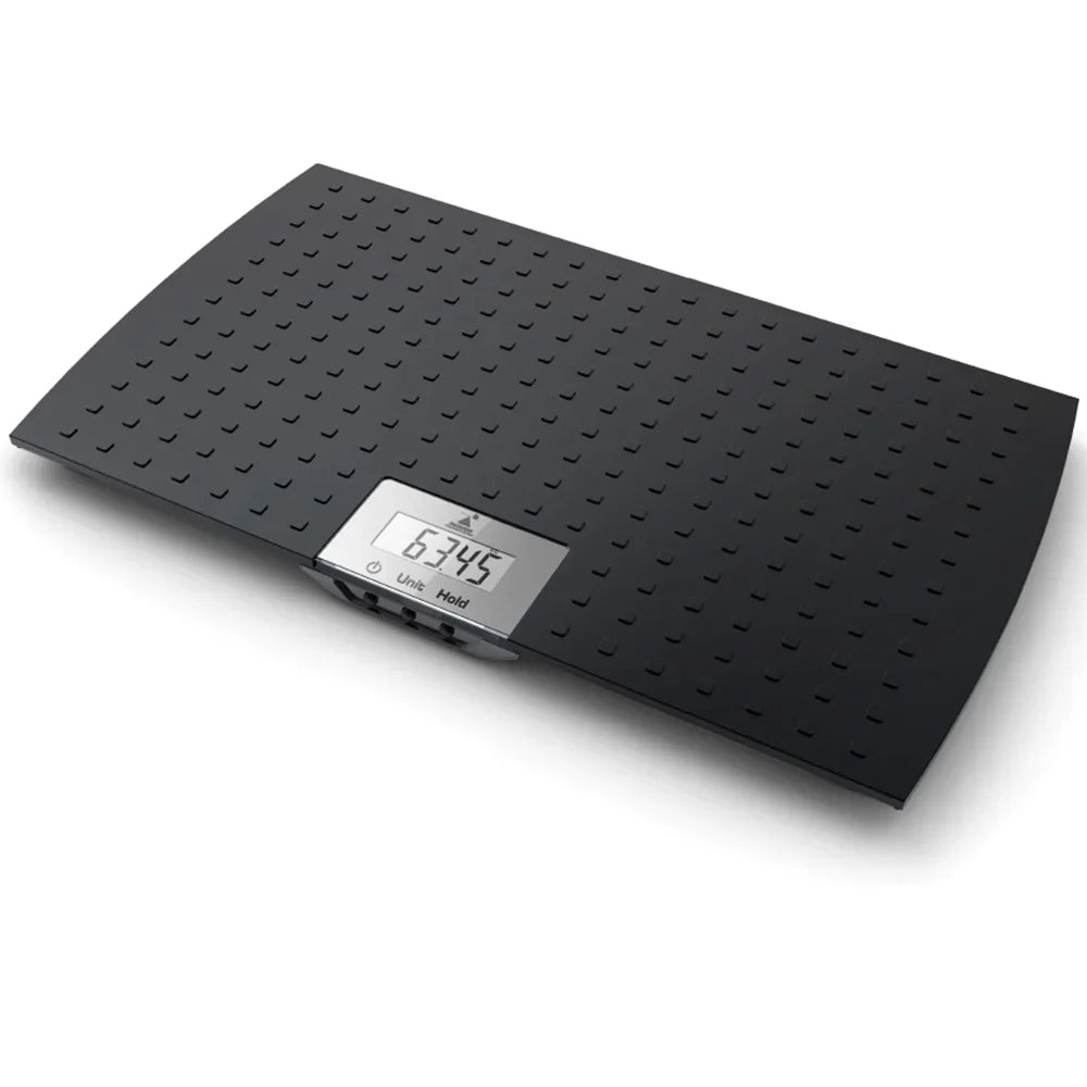Marsden Cat & Dog Weighing Scales in sleek black with a textured surface and digital display for accurate pet weight measurements