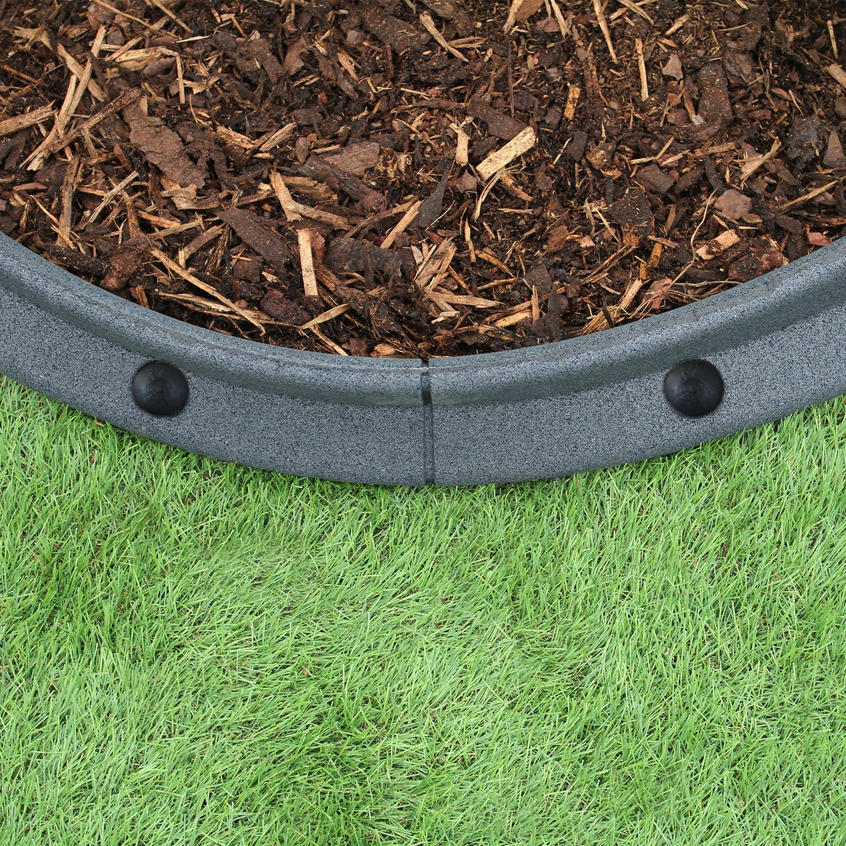 Flexible Lawn Edging Grey 1.2m x 24