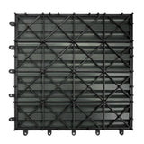 99 x WPC Decking Floor Tiles 30x30cm 9 SQM - Grey